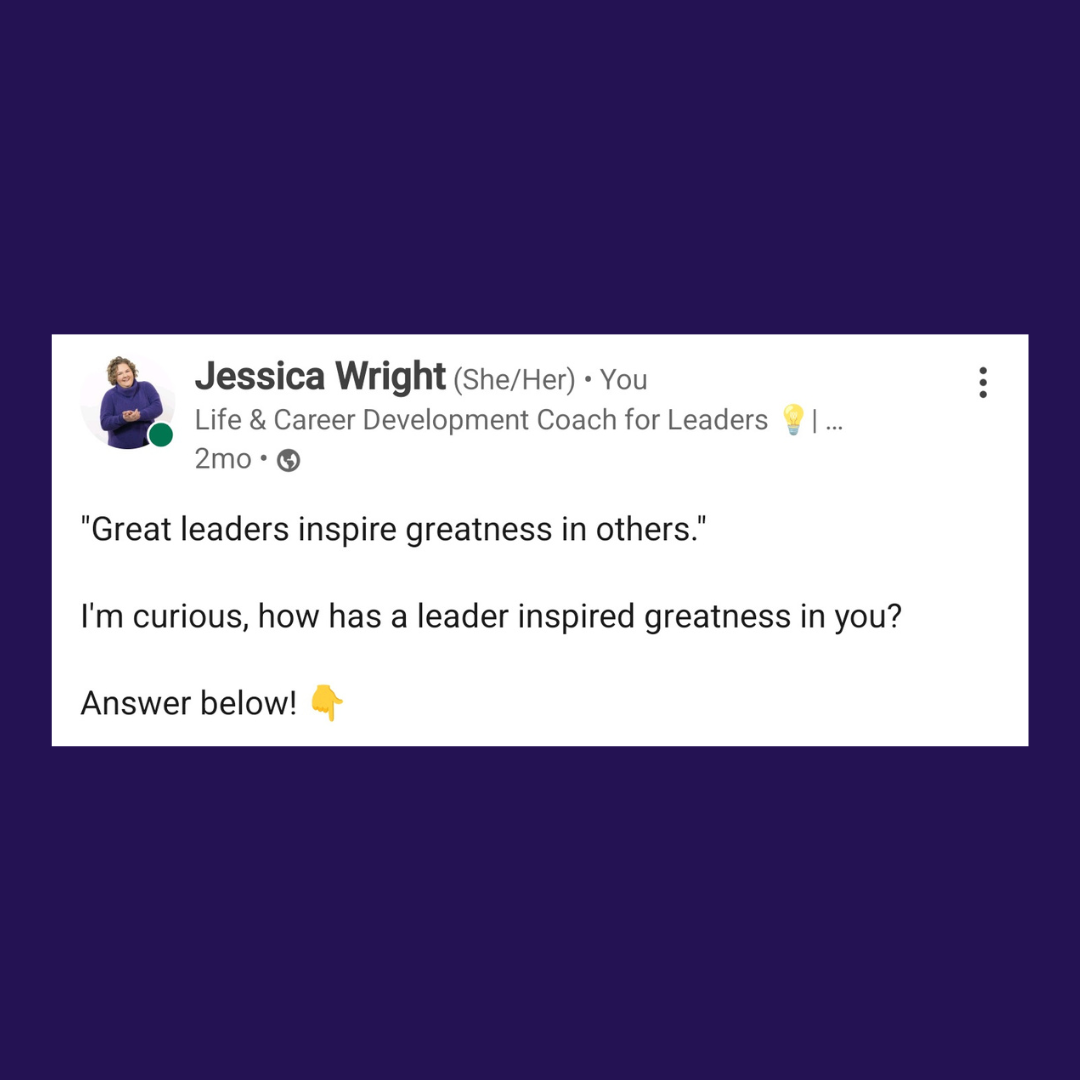 LI Leadership quote